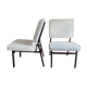 Pair of Paul Geoffroy designer armchairs published by Airborne