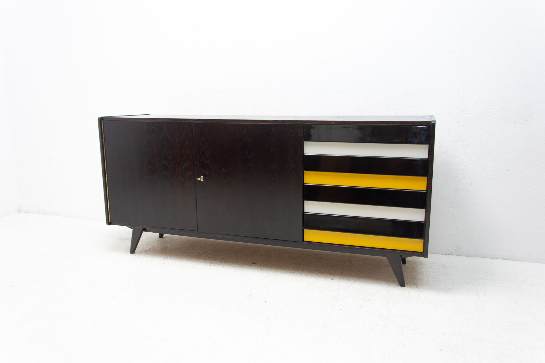 Mid century u-460 sideboard by jiří jiroutek for interiér praha