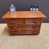 Commode en bambou Maugrion pour Roche Bobois