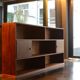 Teak bookcase with integrated bar, Denmark, 1940