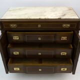 Liberty Italian Thuja Briar and Pink Portugal Marble Dresser, 20s