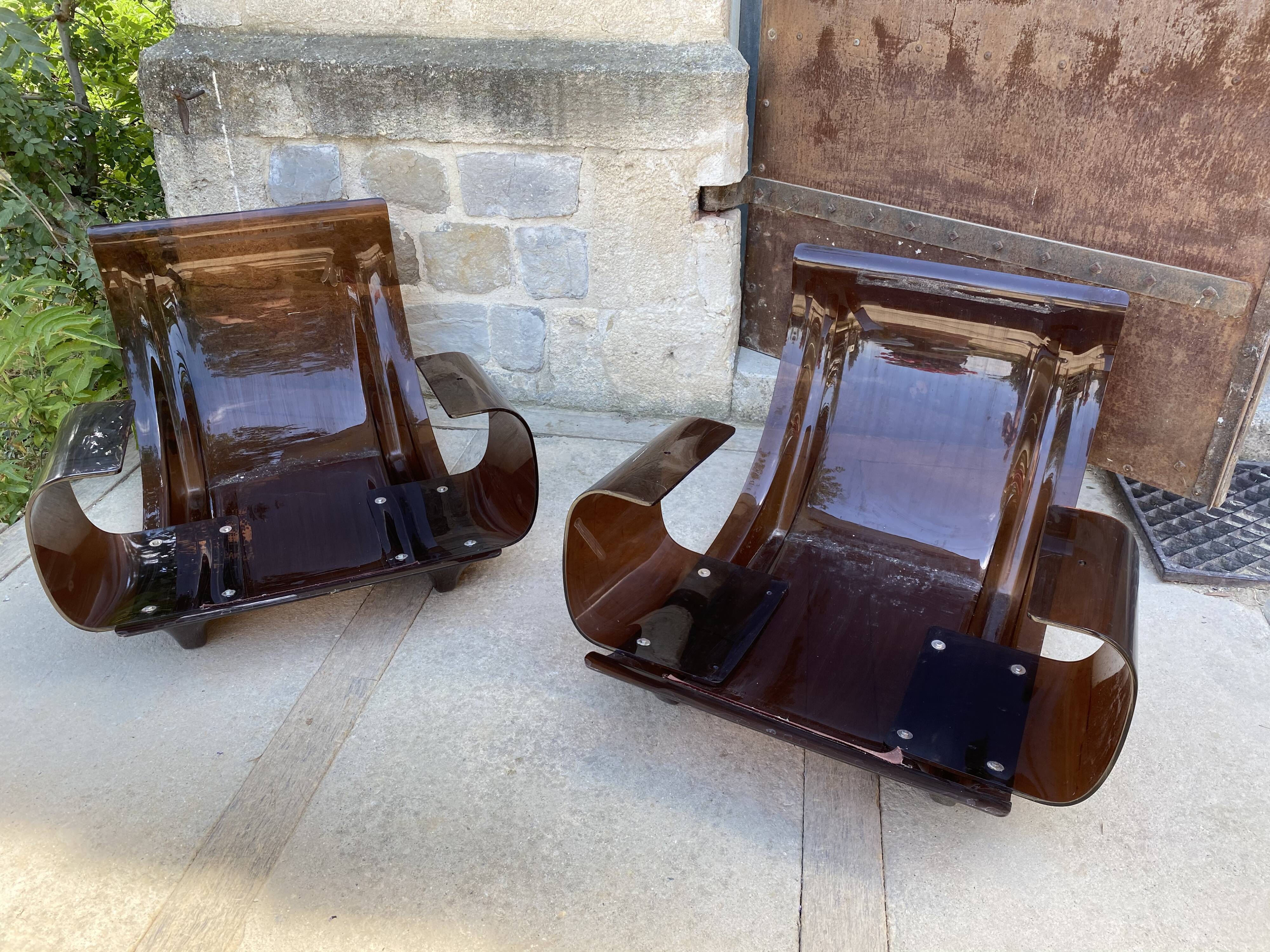 Pair of armchairs Marsala by Michel Ducaroy for Ligne Roset