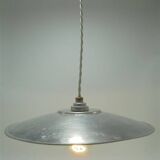 Vintage aluminum pendant lamp