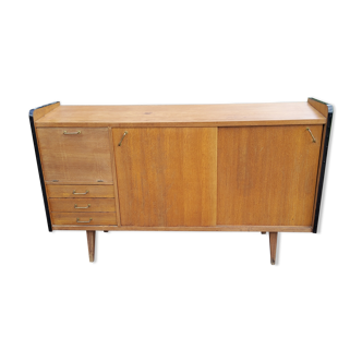 1950s oak line-up compass feet and fins
