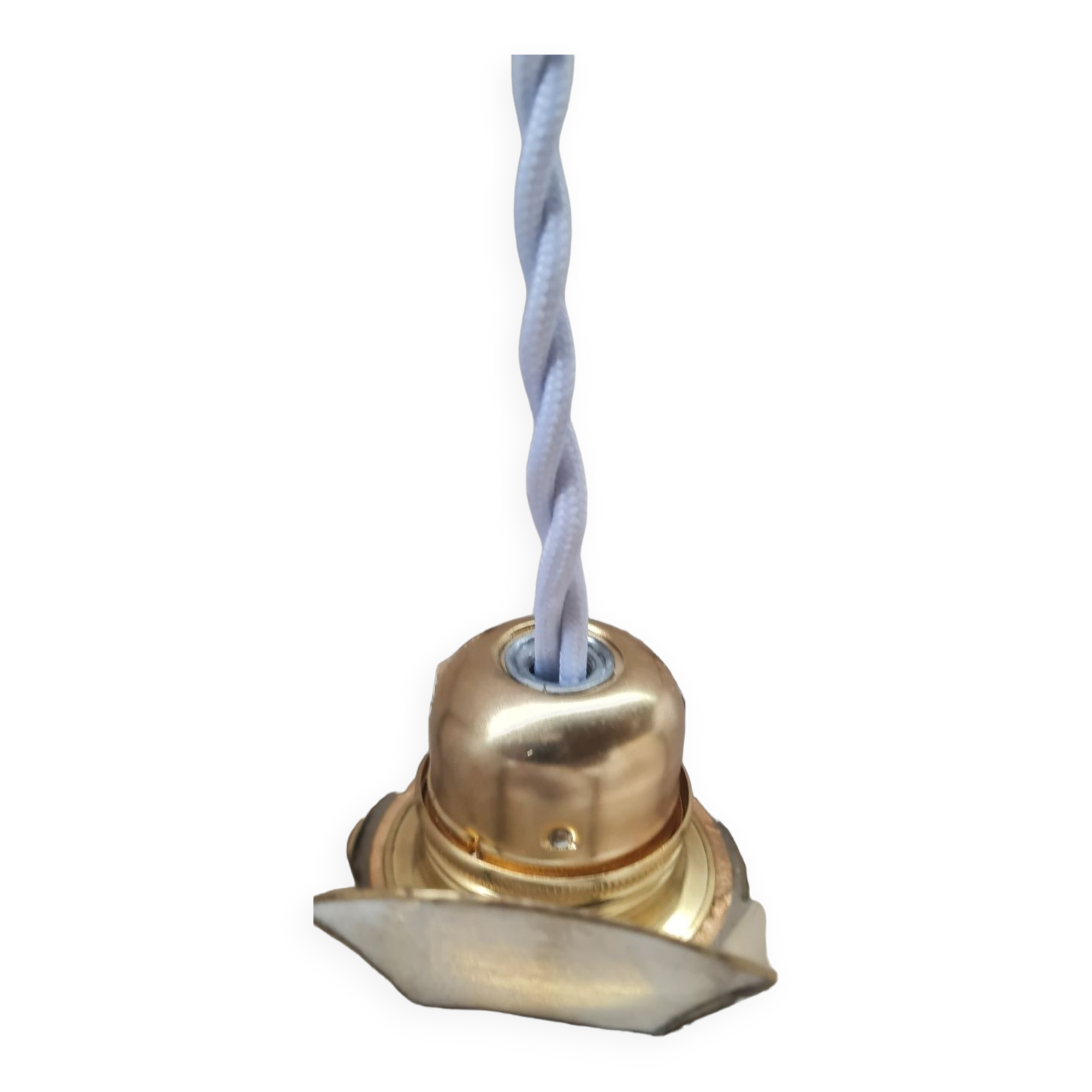 Suspension in brass and mother-of-pearl 1940