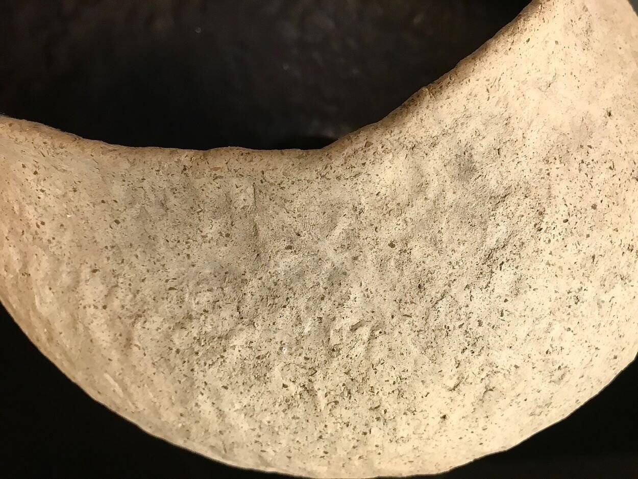Sculptural studio ceramic art pottery vase, Germany 1966