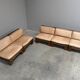Mid-century brutalist lounge group, 1970s