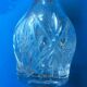 Lot of 2 crystal carafe