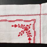 Old embroidered tablecloth