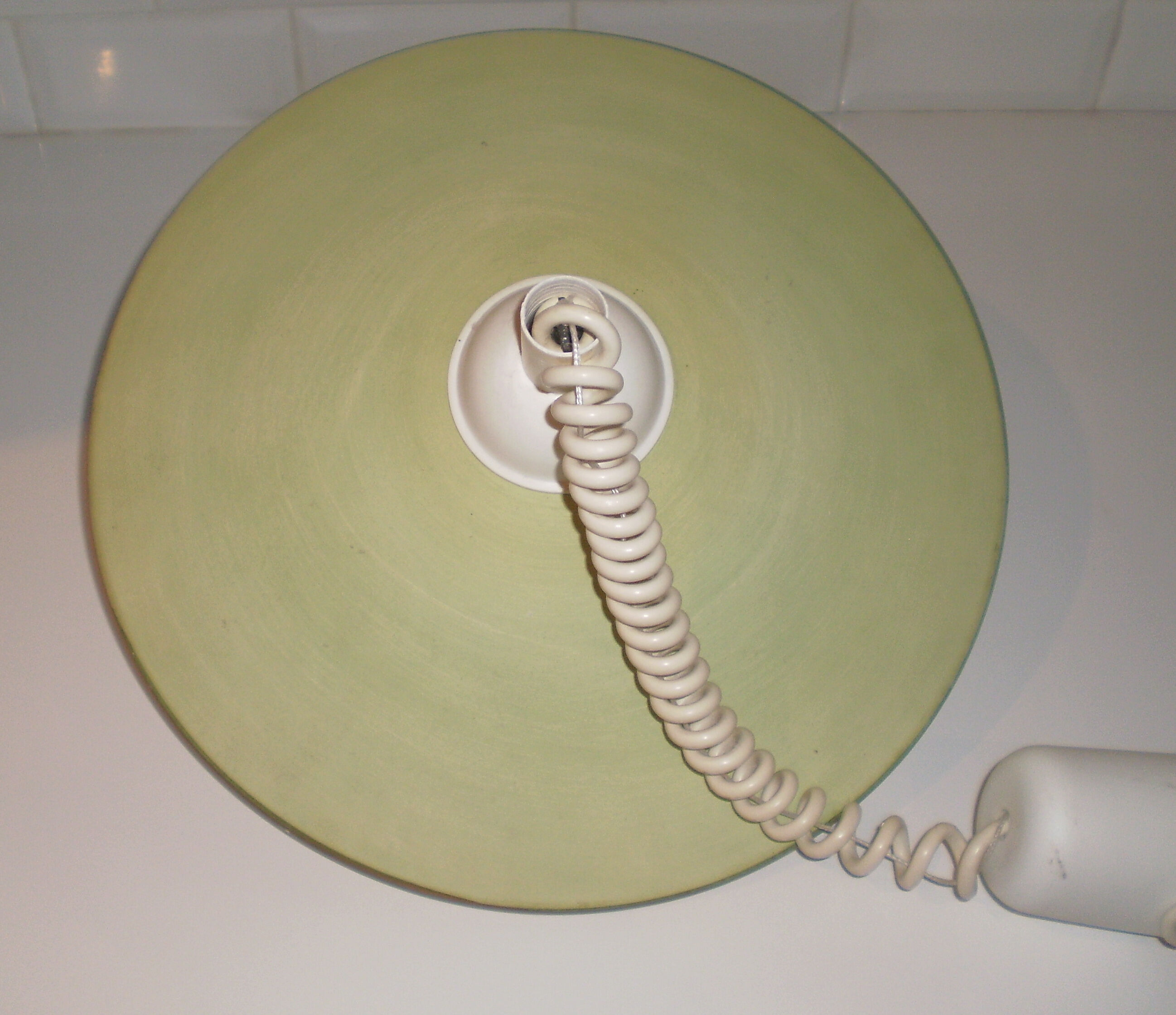 Metal hanging lamp