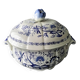 Lunéville Tradition Special Grand Feu earthenware soup tureen