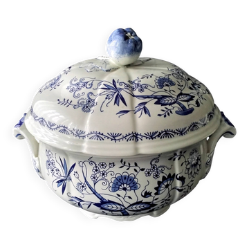 Lunéville Tradition Special Grand Feu earthenware soup tureen
