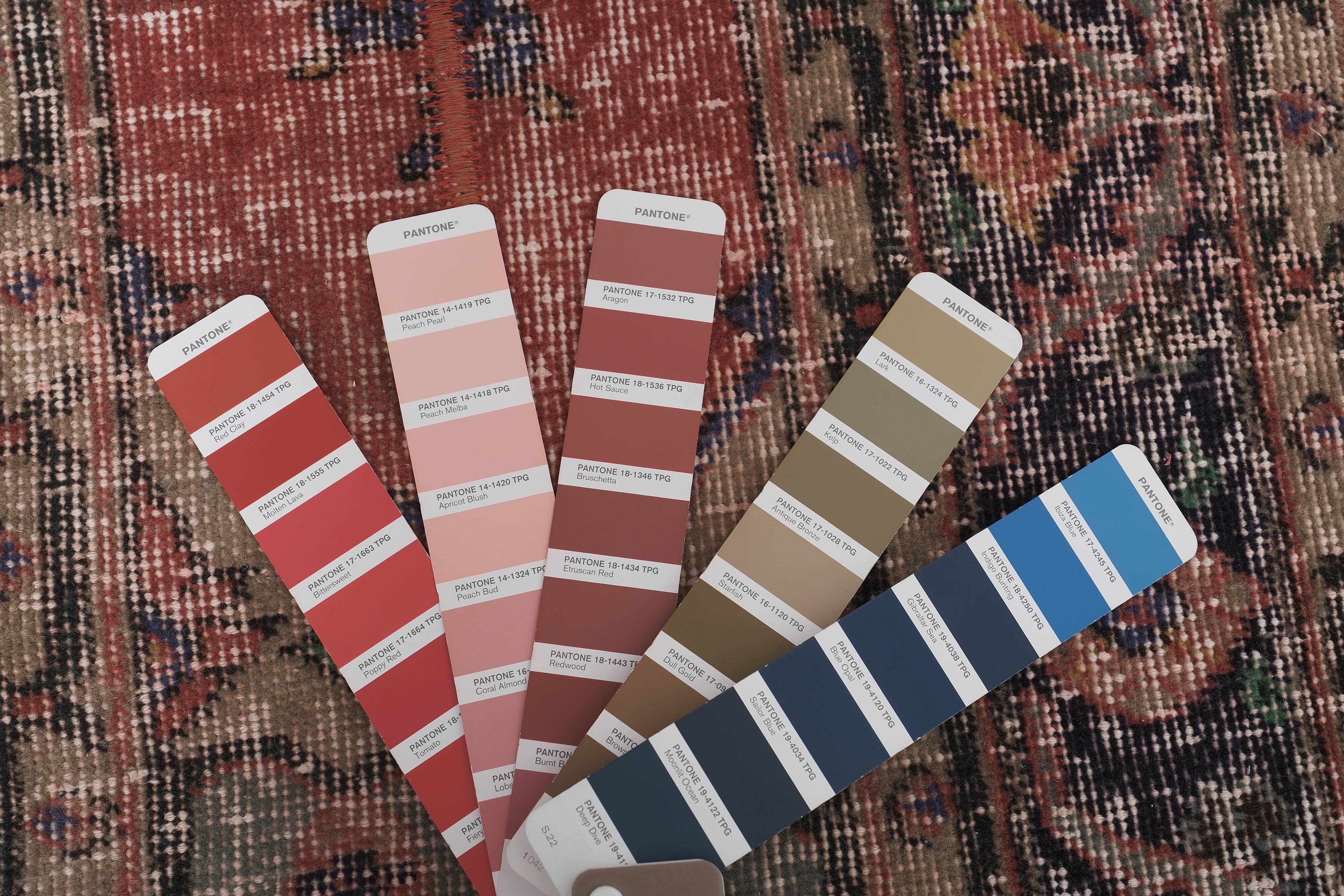 Vintage Turkish Oushak Rug Handwoven 68x361 cm