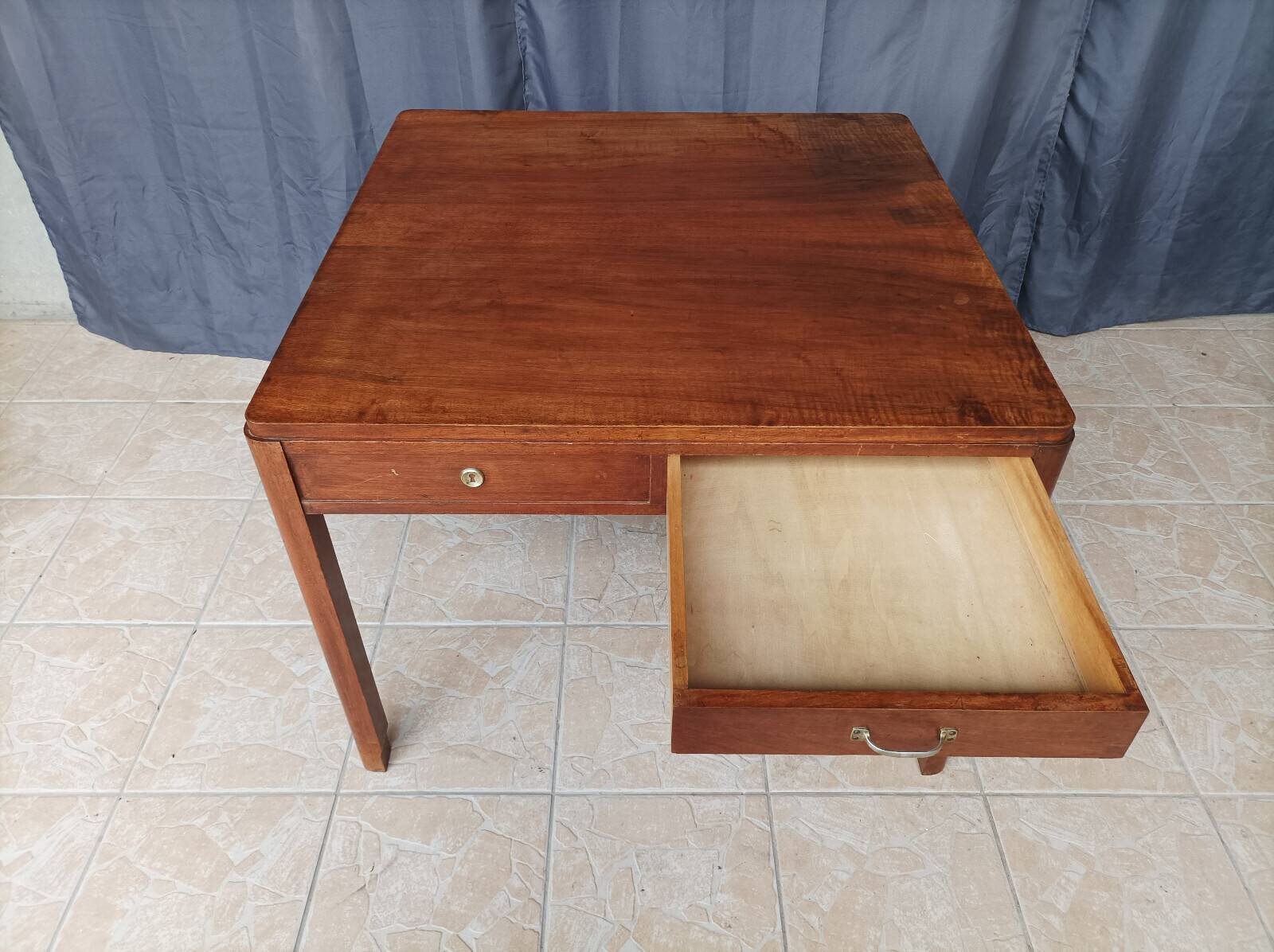 Vintage walnut table