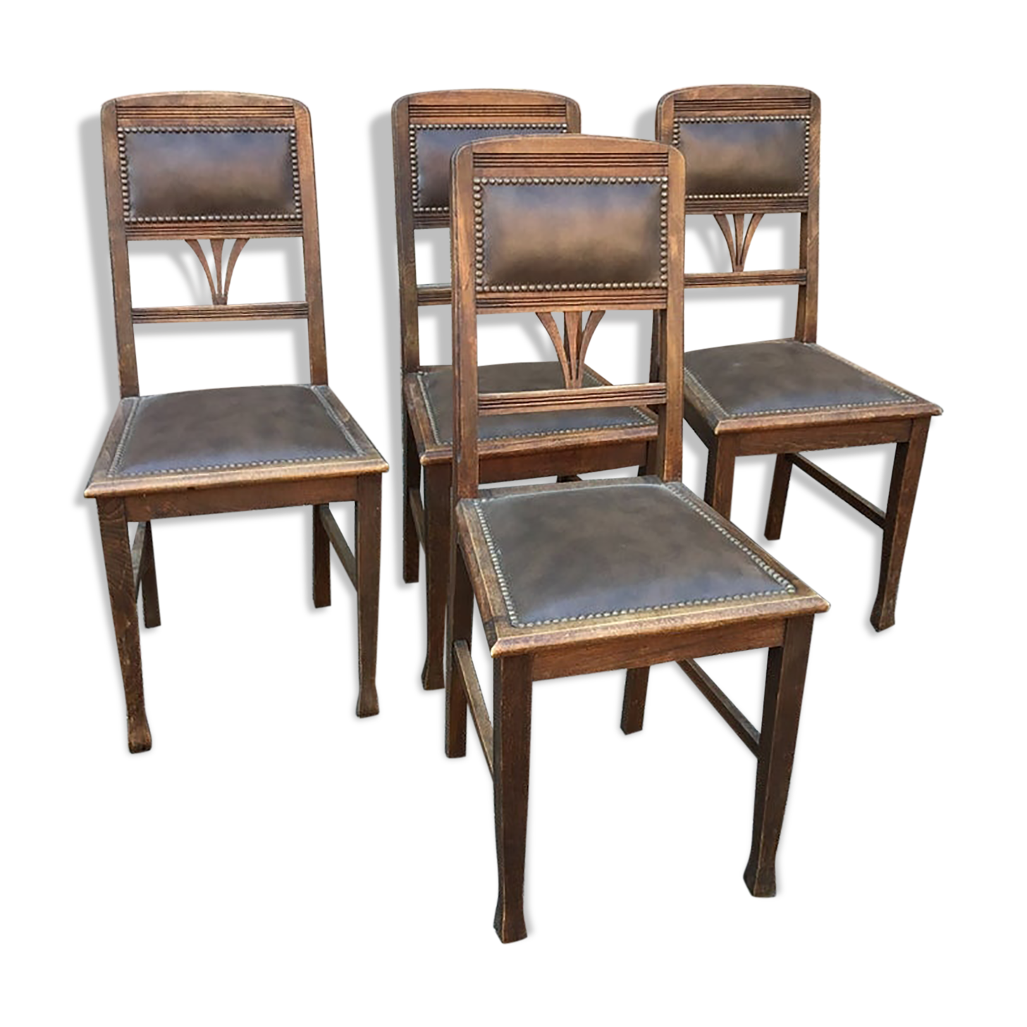 Set of 4 French chairs