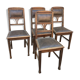 Set of 4 French chairs