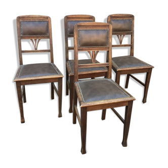 Set of 4 French chairs
