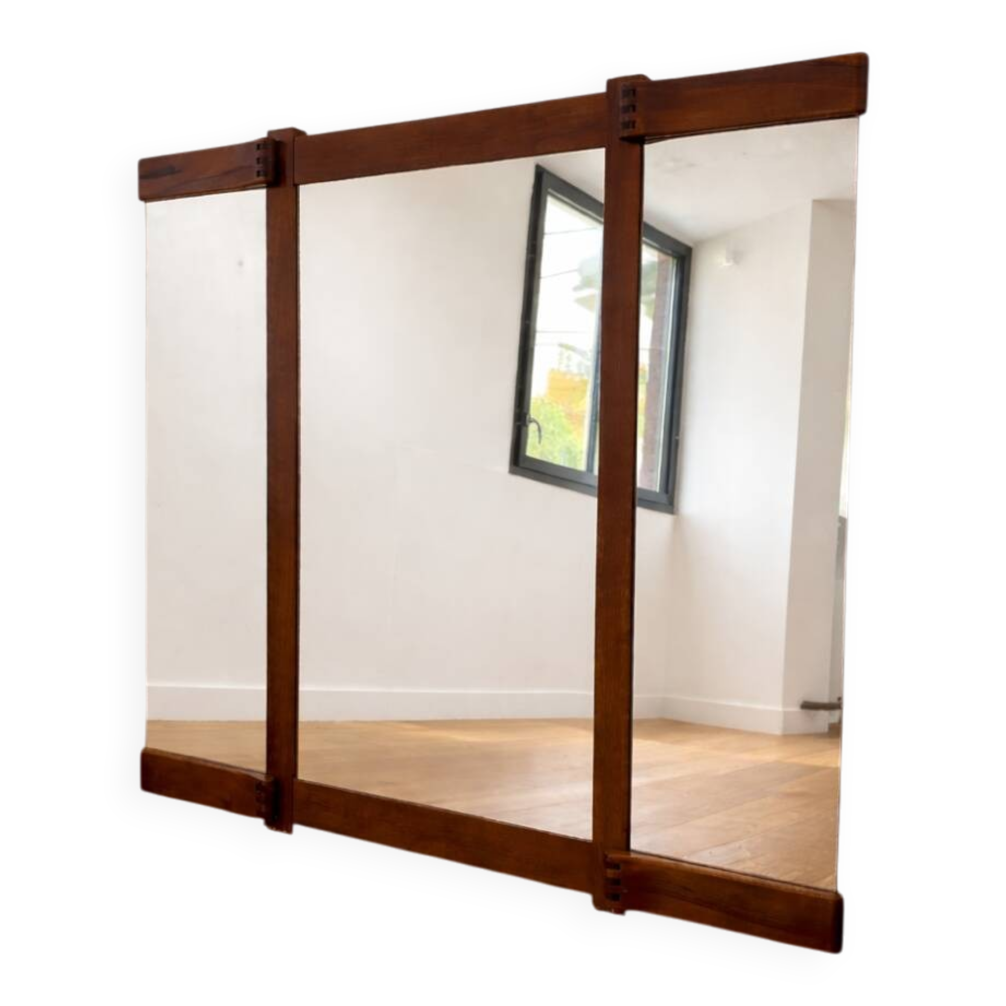 Vintage triptych mirror by Franz Xaver Sproll