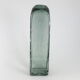 Vase en verre bullé