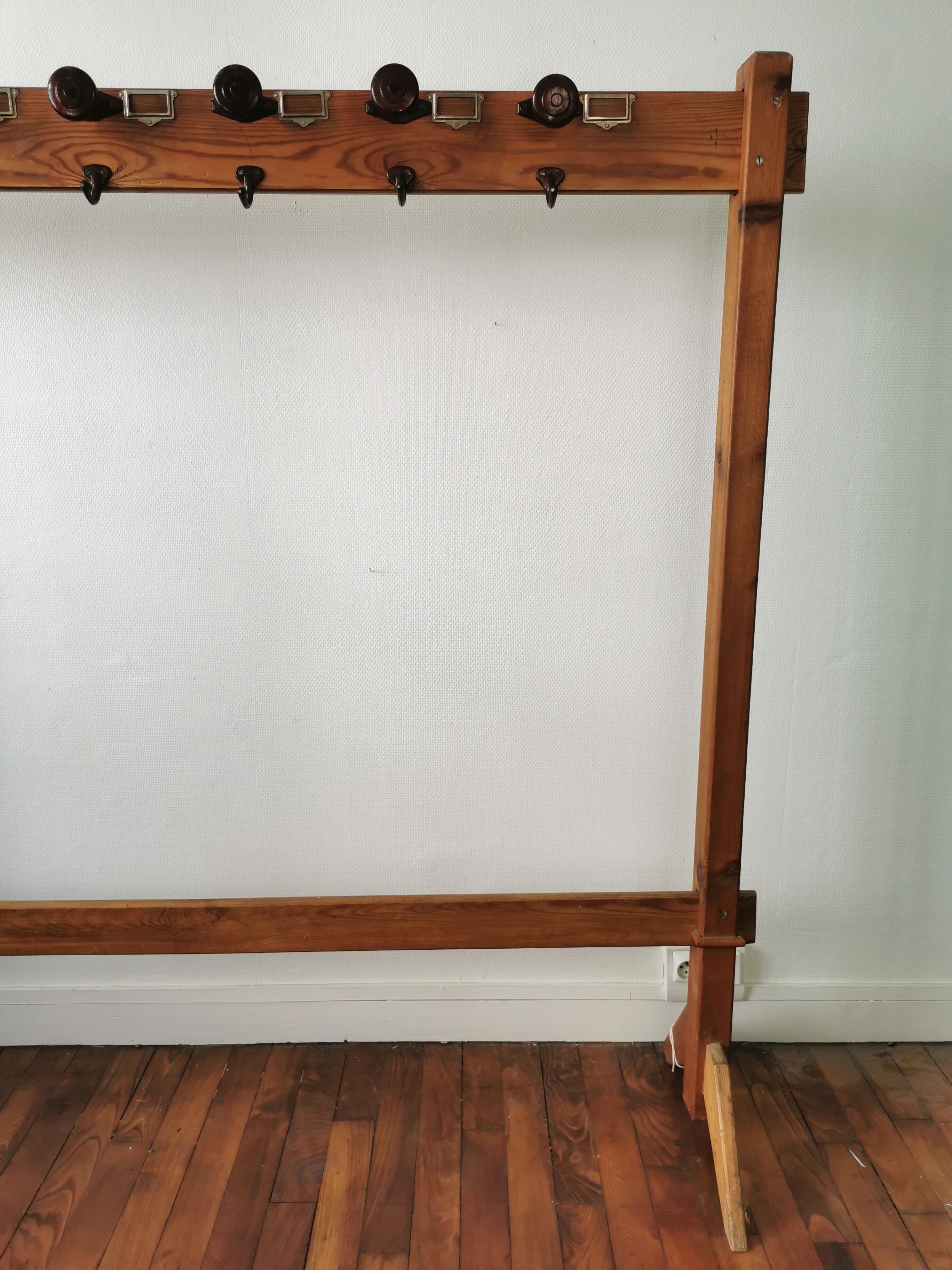 Former school coats holder