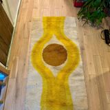 Paire de beaux tapis hollandais Space age / 130x70