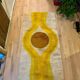 Paire de beaux tapis hollandais Space age / 130x70
