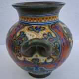 Bulge vase with 2 handles Gouda Holland