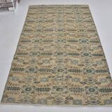 Geometric Vintage Oushak Floor Rug sku 1563