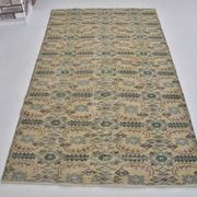 Tapis de sol vintage géométrique Oushak sku 1563