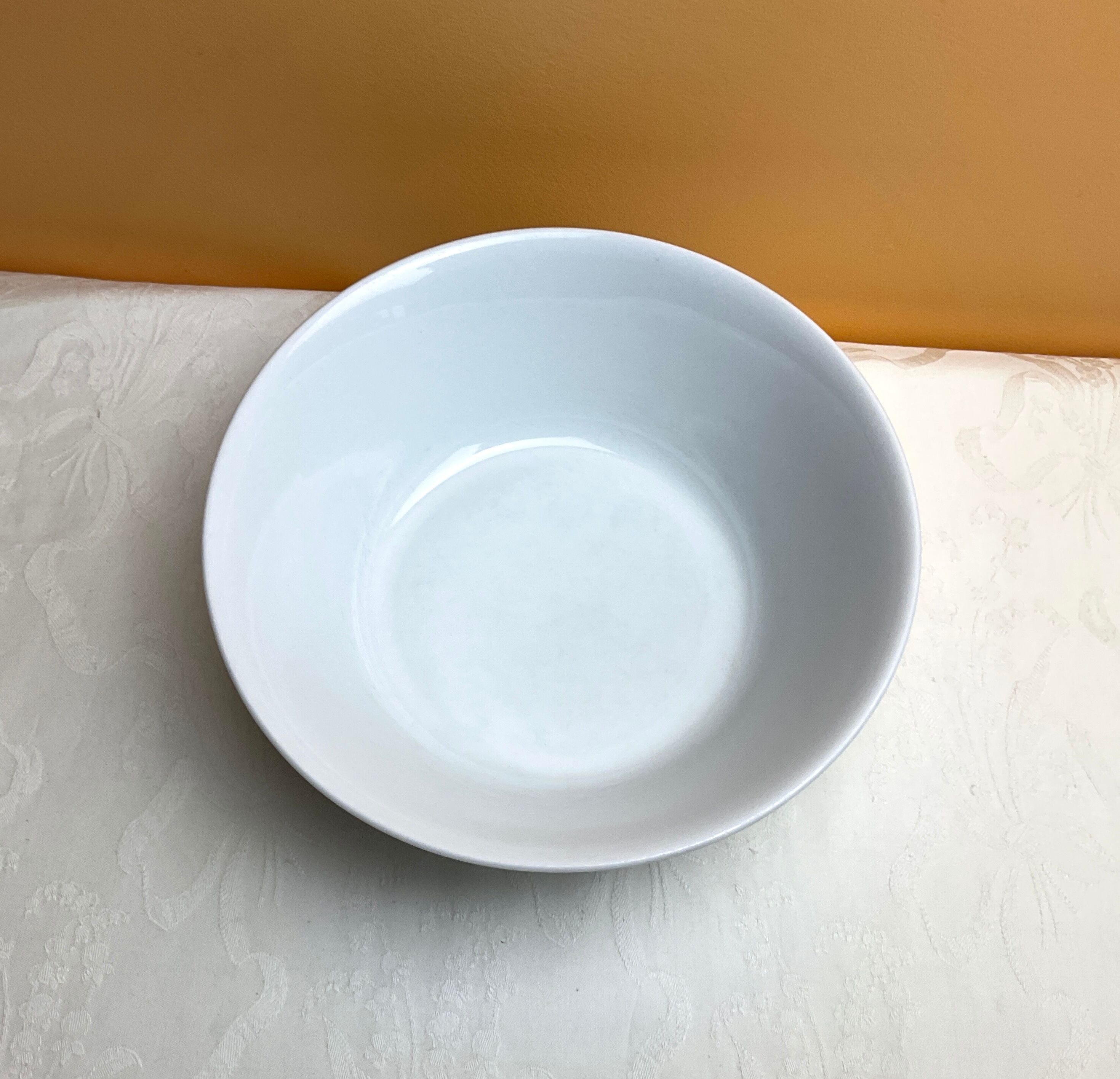 White ceramic salad bowl Schirnding Germany