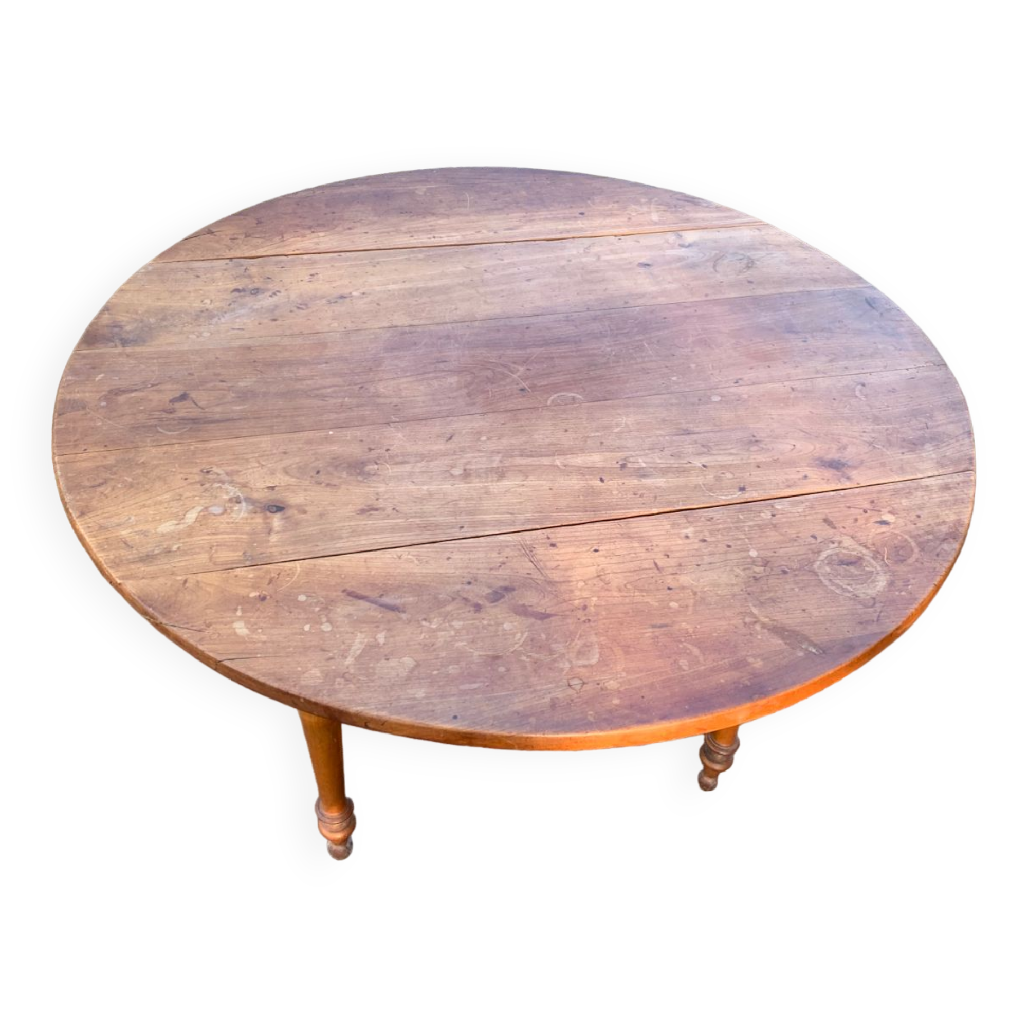 Round table louis philippe a shutters epoch 19 th