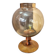 Balloon vase Empolie in blown amber glass Italy 1970