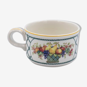 Tasse à thé Villeroy & Boch décor Basket