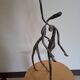 Sculpture Yves Lohé, couple de danseurs