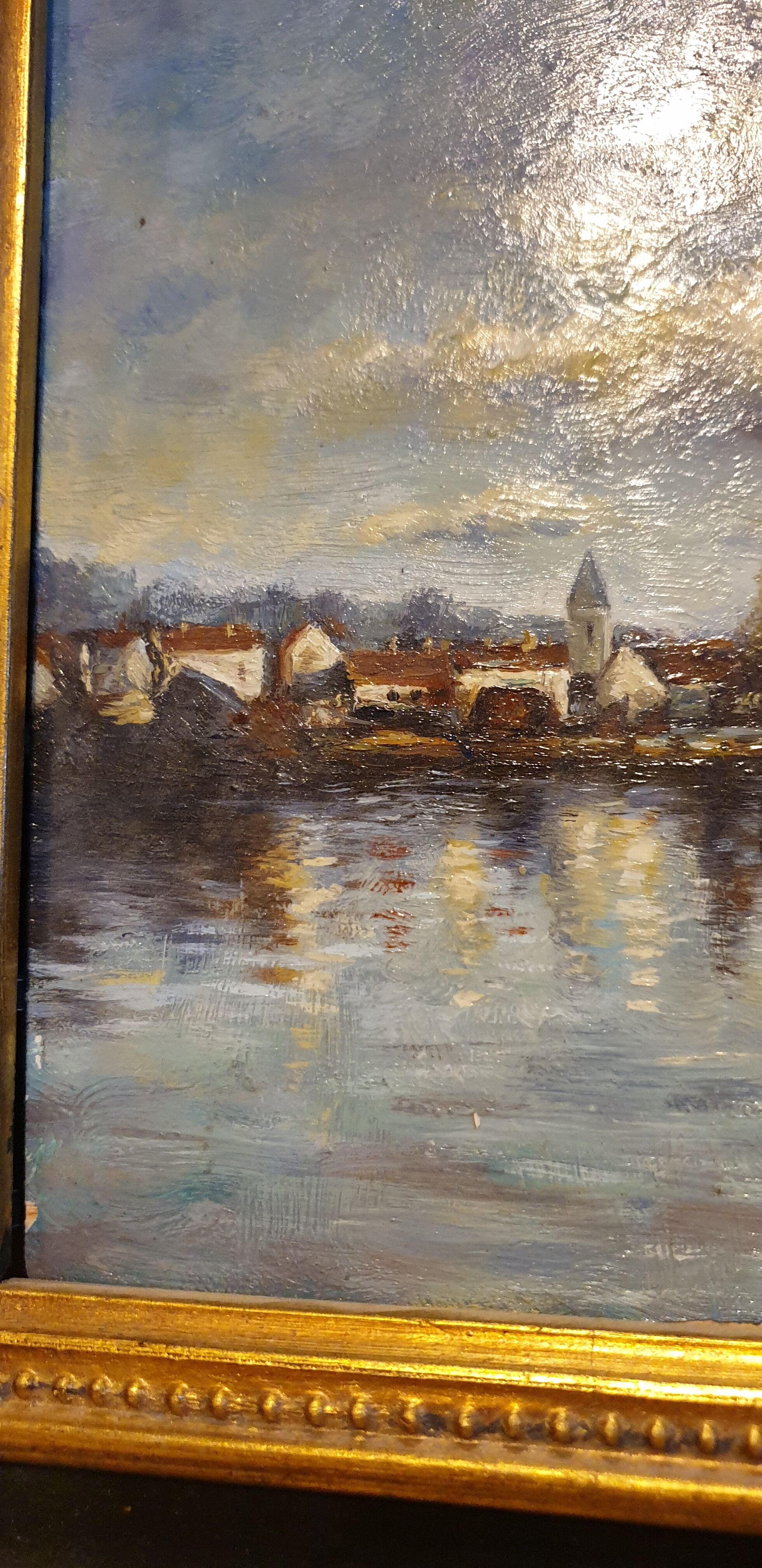 Safe marine oil panel