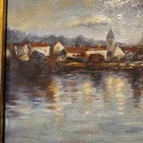 Safe marine oil panel