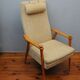 Fauteuil en bois scandinave  AB Johanson