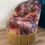 Humpback fireside chair