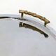 Round tray bamboo coves