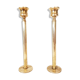 Brass candlesticks