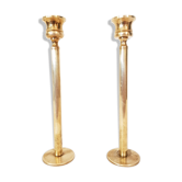 Brass candlesticks