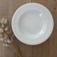 Assiettes creuses blanches Oxford