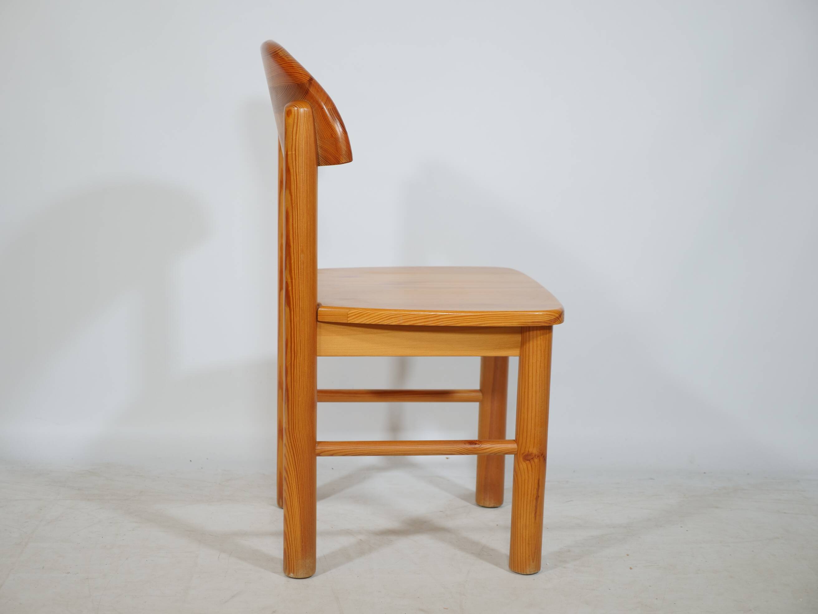 Rainer Daumiller Dining Chairs Pine Wood 1970s