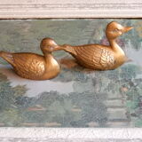 Couple of brass ducks