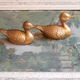 Couple of brass ducks