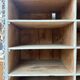 Patinated workshop furniture with compartments (renovated)