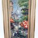 Old painting Oil Paris Montmartre signed André Michel 70's