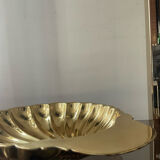 Empty pocket vintage Xxl shell gilded metal