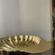 Empty pocket vintage Xxl shell gilded metal