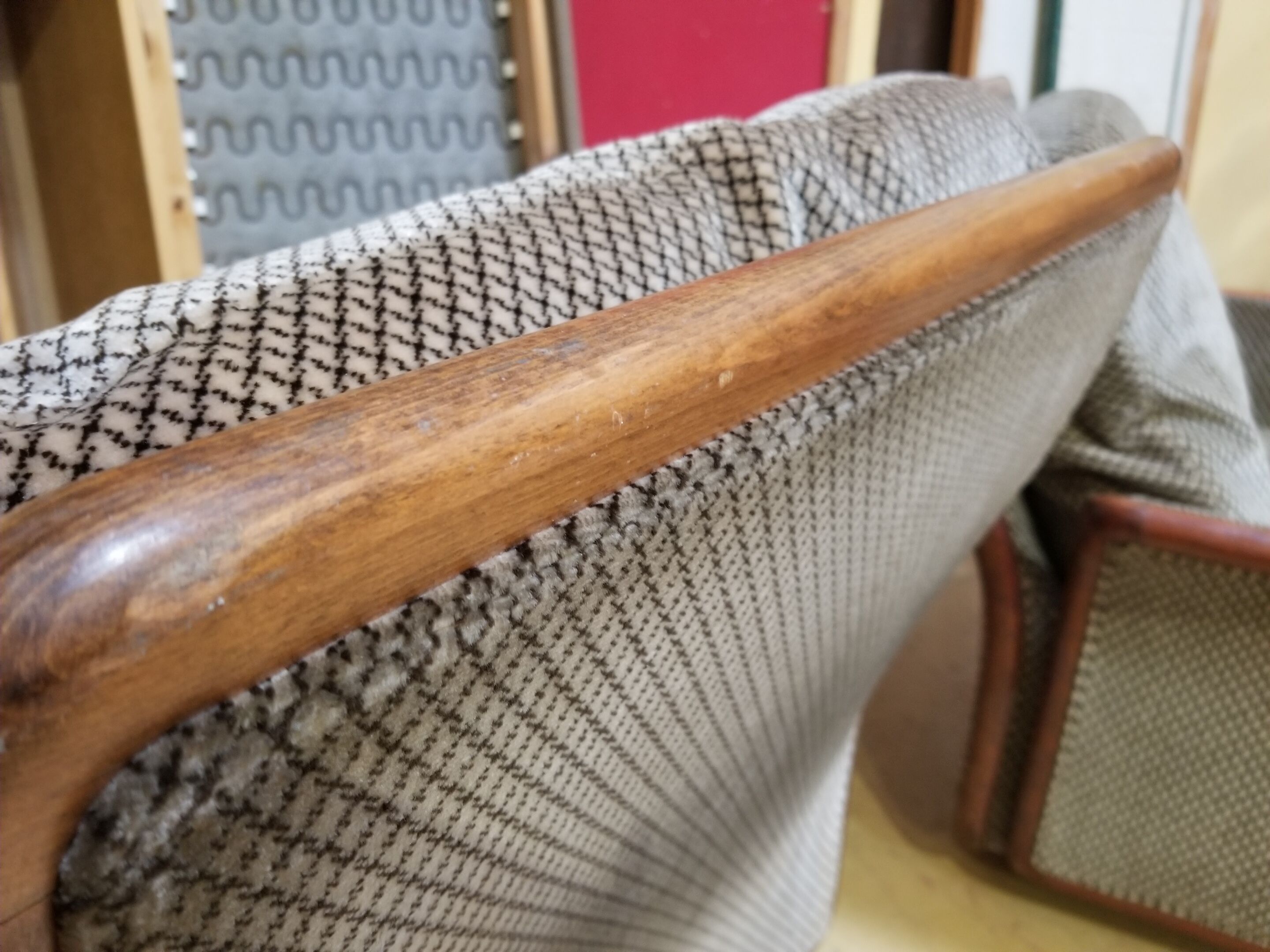 Paire de fauteuils ancien Burov de style Art Déco